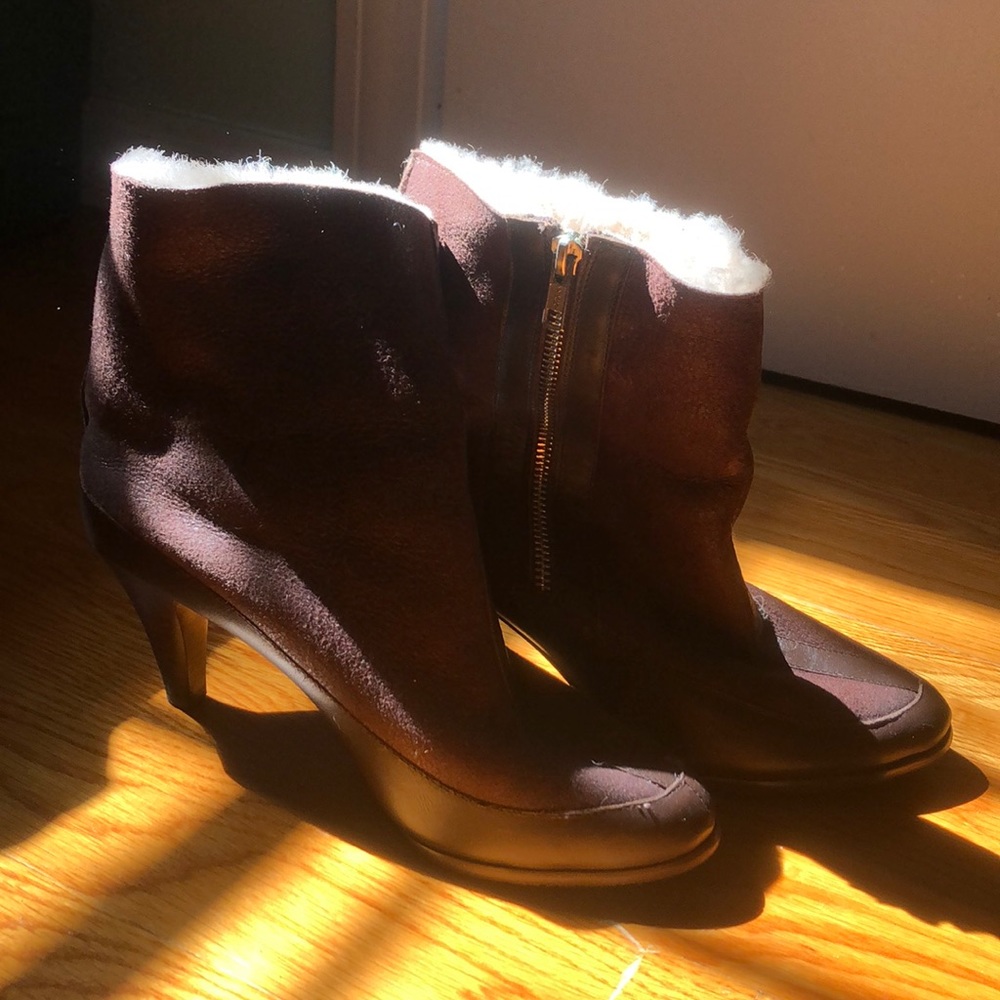Amati Italian Womens Leather Booties